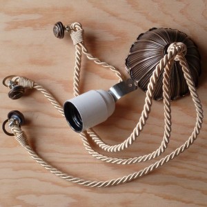 CORDELIERE POUR LUSTRE ART DECO