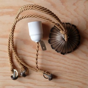 CORDELIERE POUR LUSTRE ART DECO