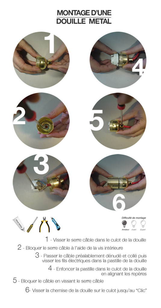 TUTO-DOUILLE METAL
