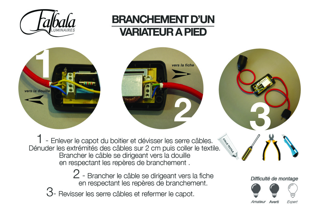 TUTO-VARIATEUR A PIED-Falbala Luminaires