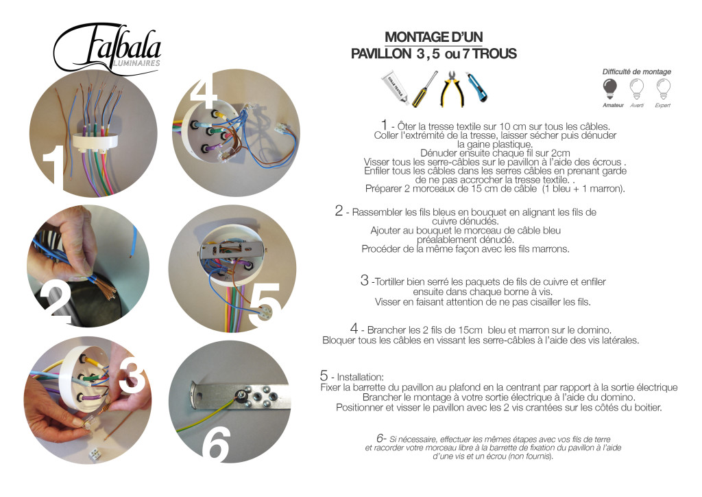 PAVILLON 3-5-7 trous-A4-Falbala Luminaires