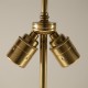 Douille E27 lisse laiton massif - Falbala-Luminaires