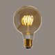 Globe 80 Edison ambré - Falbala Luminaires
