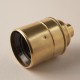 Douille E27 lisse laiton massif - Falbala-Luminaires