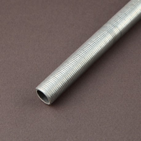 Tube fileté 3/8Gaz - acier - Falbala Luminaires