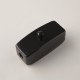 Interrupteur bakelite noir - Falbala Luminaires