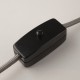 Interrupteur bakelite noir - Falbala Luminaires