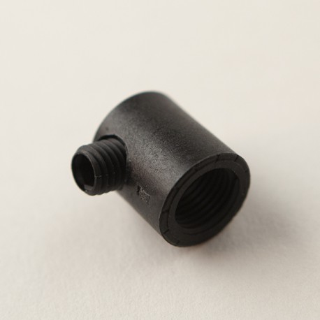 Serre-câble lisse femelle noir - Falbala Luminaires