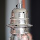 Serre-câble lisse chrome - Falbala Luminaires