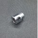 Serre-câble lisse chrome - Falbala Luminaires