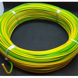 Câble HO5VK - 1x 0.75 mm² Jaune Vert
