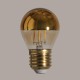 Ampoule sphérique Calotte Or E27 - Falbala Luminaires