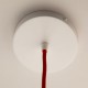 Pavillon plat D120 Blanc - Falbala Luminaires