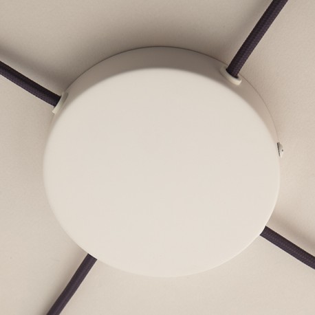 Boîte de jonction D120 - 4 TL- Blanc - Falbala Luminaires