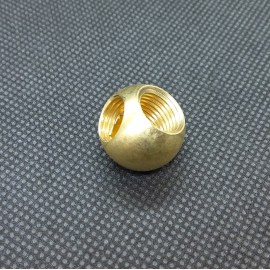 Boule D18 - 2 filetages 90°