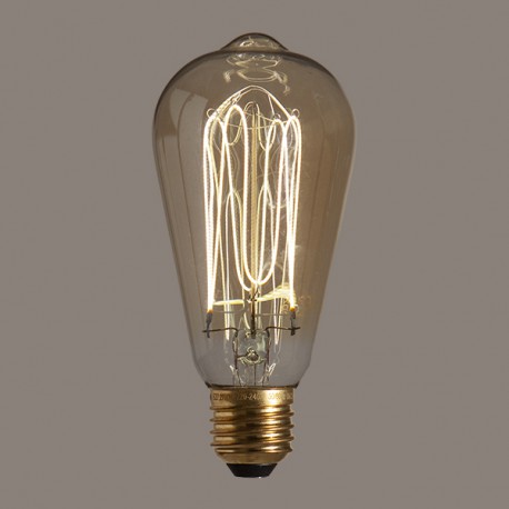 Ampoule Retro Led "Carbone"- 640 Lm - Falbala Luminaires