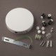 Boîte de jonction D120 - 4 TL- Blanc - Falbala Luminaires