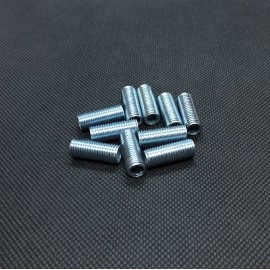 Tubulures filetees M8X1 zingué L15