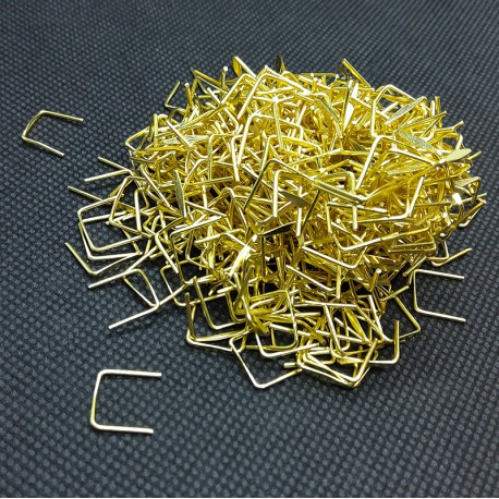 Agrafes laiton 10X10 - 50 gr (~480 pcs) - Falbala Luminaires