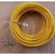 1 Lot 4m - Câble 2x0.75² jaune maïs - DFO