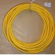 3 m - Cable textile 2x0.75² jaune maïs - DFO