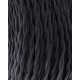 Câble torsadé 2x0.75mm² coton noir - Falbala Luminaires