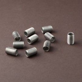 Lot tubulures filetées M10x1 - 17mm