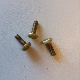 Vis moletées laiton M3 x 10