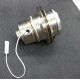 Douille E27 inter à tirette laiton - Falbala Luminaires