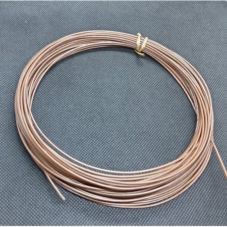 Câble Teflon - 1x 0.75 mm² Marron - Falbala Luminaires