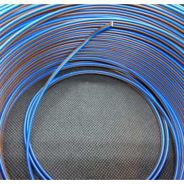 Câble scindex 2x0.35mm² bleu-marron - Falbala Luminaires