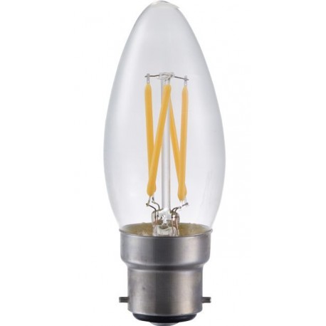 Flamme B22-4W-Claire - Falbala Luminaires