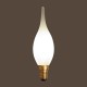 Flamme Grand Siècle led satinée - E14 - 2W -Falbala Luminaires