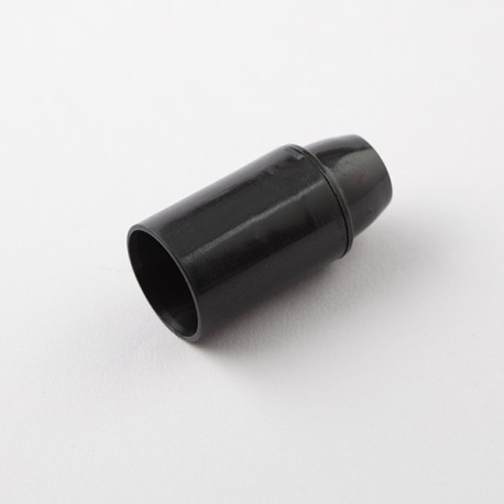 Douille E14 lisse noire - Falbala Luminaires