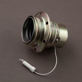 Douille E27 inter à tirette bichromatée