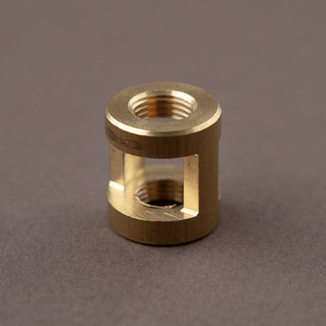 Etrier laiton 10X1 - Falbala Luminaires