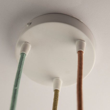 Pavillon 3 trous blanc - Falbala Luminaires