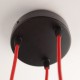 Pavillon 3 trous noir - Falbala Luminaires