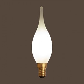 Flamme Grand Siècle led satinée - 4W - Falbala Luminaires