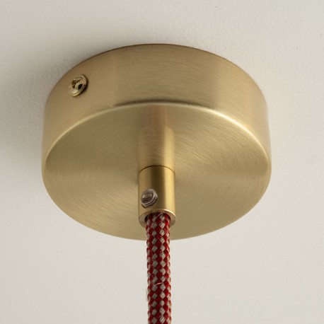 Pavillon plat D80 Laitonné - Falbala Luminaires