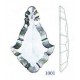 Plaquette cristal 1001- Falbala-luminaires