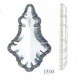 Plaquette cristal 1510 - Falbala-luminaires