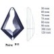 Poire 511 pour lustre -Falbala Luminaires