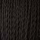 Câble textile torsadé noir 2x0.35mm² - Falbala-luminaires