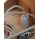 Serre-câble blanc - Falbala Luminaires