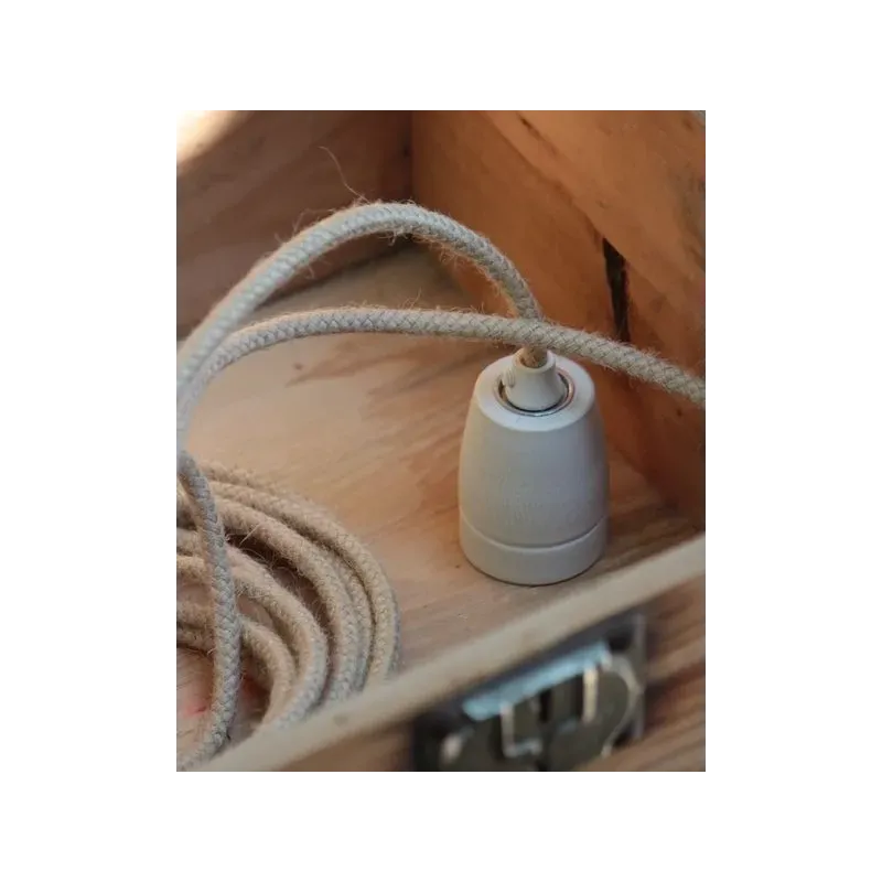 Serre-câble blanc - Falbala Luminaires
