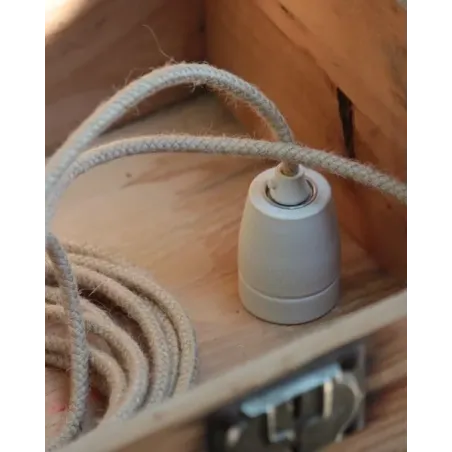 Serre-câble blanc - Falbala Luminaires