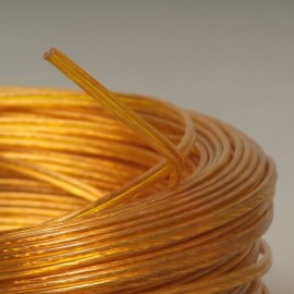 Câble scindex 2x0.75mm² or transparent