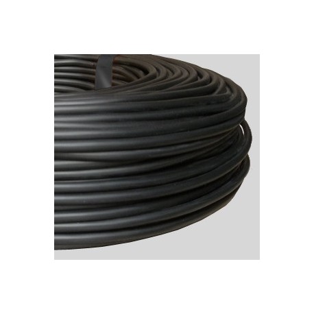 Câble rond PVC noir 2 x 0,75 - Falbala Luminaires