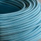 Câble textile bleu ciel 2x0.75mm² - Falbala-luminaires